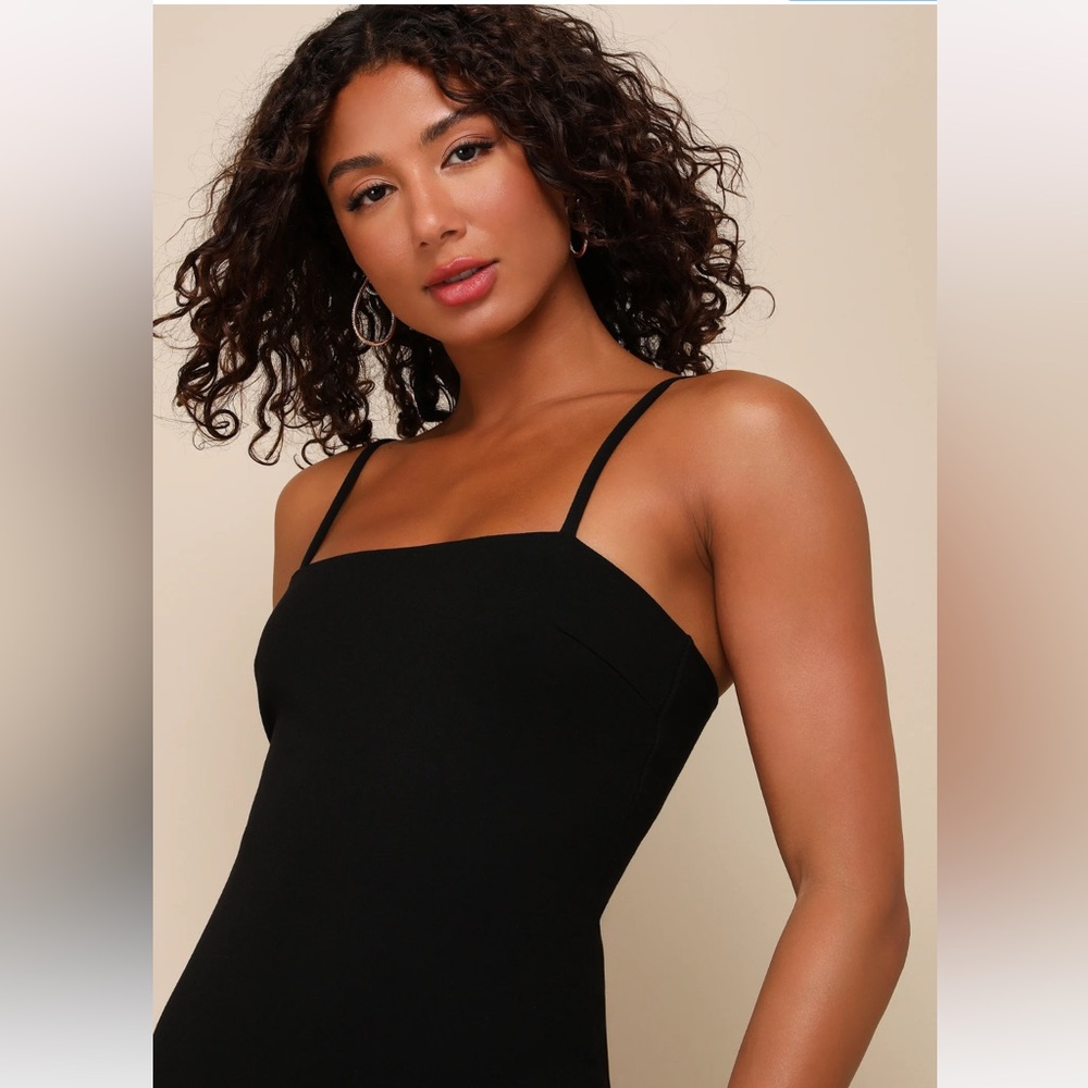 Lulu's Paulina Bodycon Midi Dress